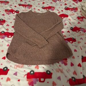 Pink Clover Women's Tan Sweater